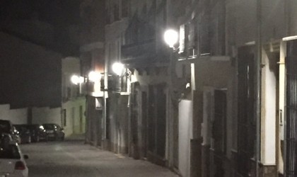 Alumbrado publico en Berja (Almeria)
